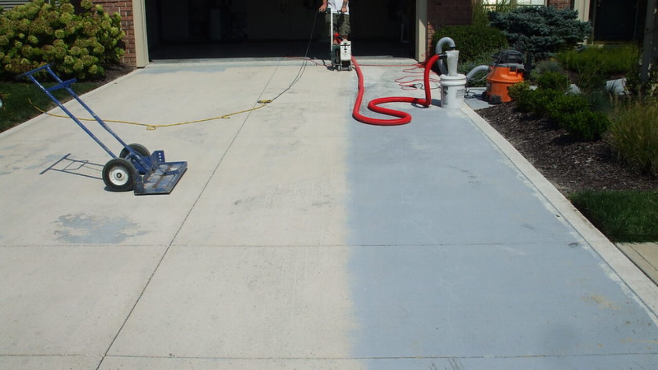 Concrete resurfacing