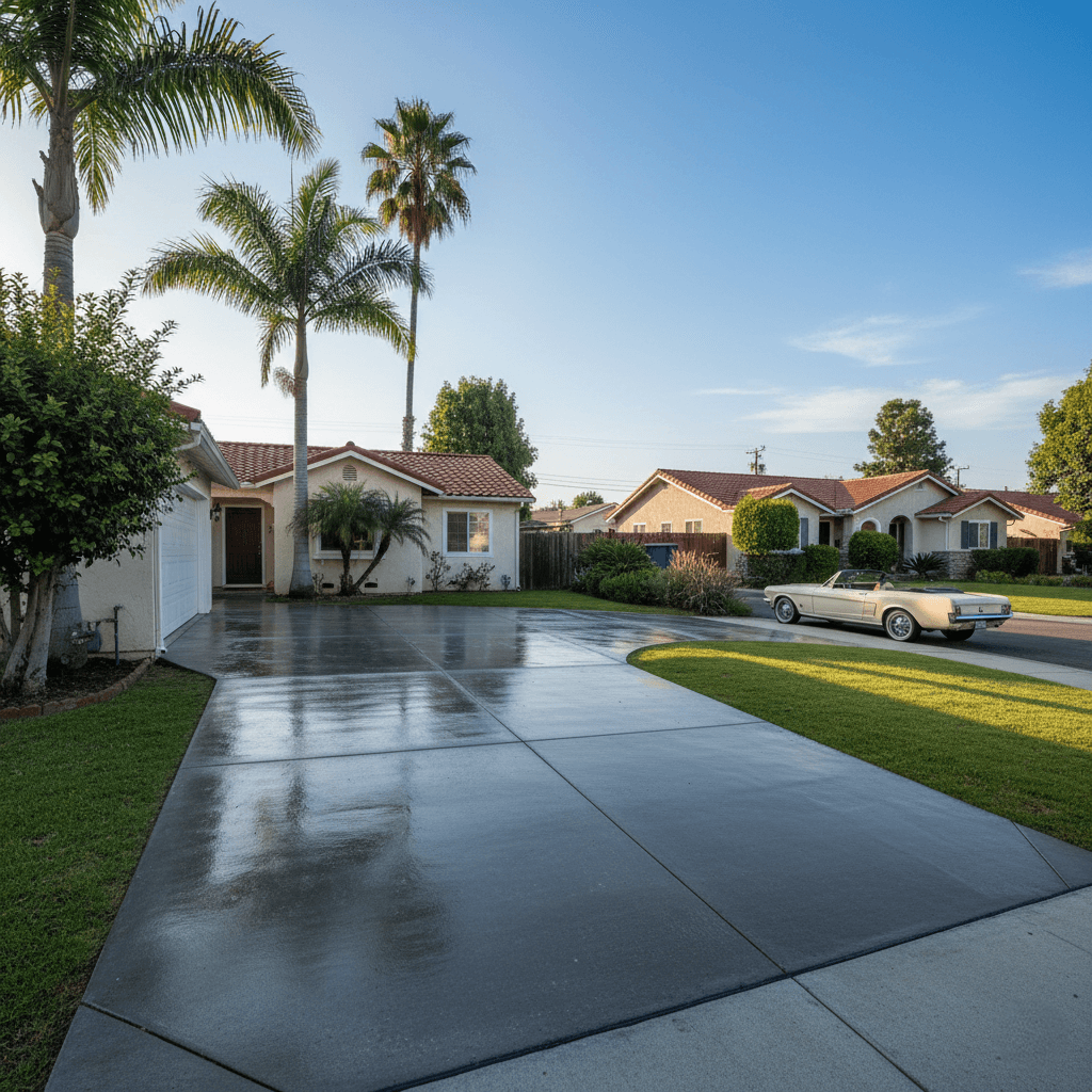 concrete driveway norwalk ca