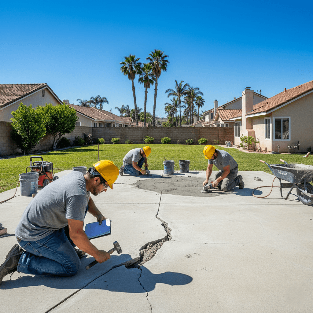 concrete repair norwalk ca