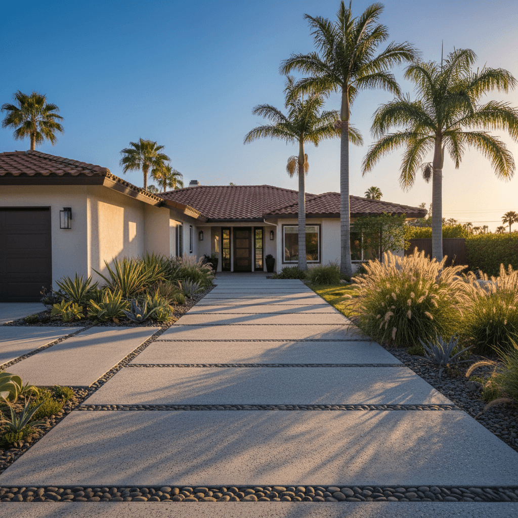concrete walkway norwalk ca
