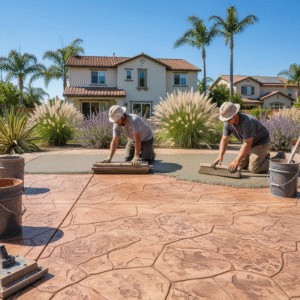 stamped concrete norwalk ca