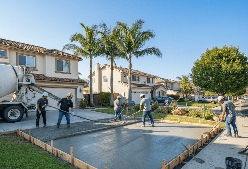 Concrete Slabs pouring concrete norwalk ca